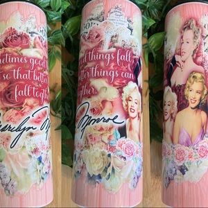 Marilyn Monroe- 20oz tumbler